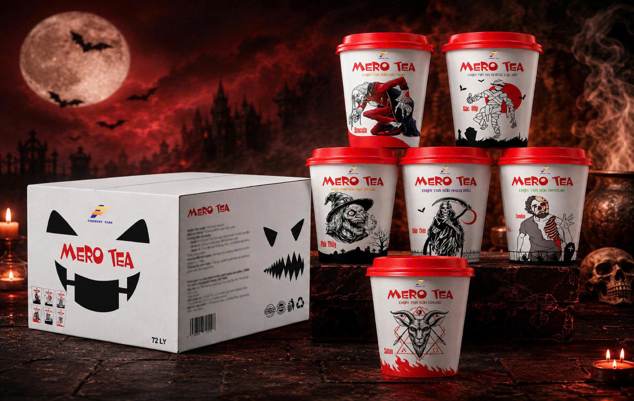 Mero Tea – Trà sữa dành cho những kẻ không sợ ma